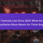141 Festivals Lost Since 2024: What the UK Cancellation Wave Means for Ticket Buyers